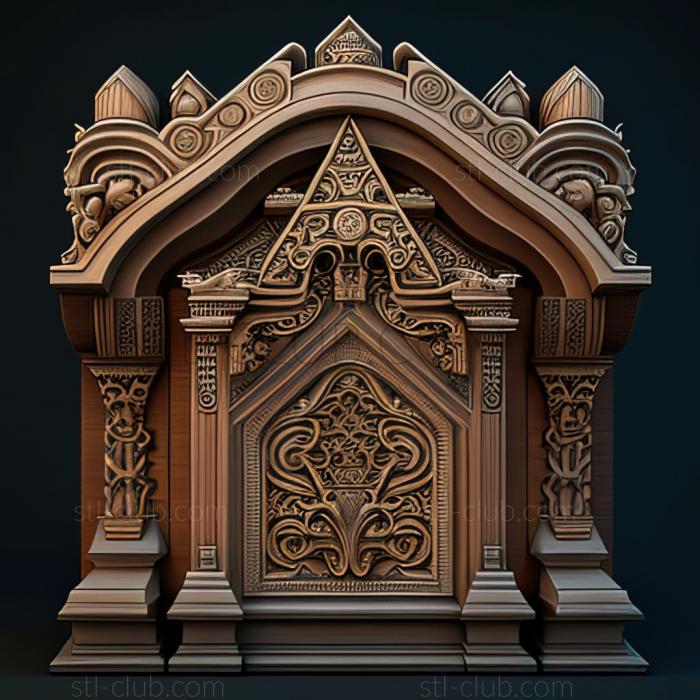 3D model Synagogue (STL)